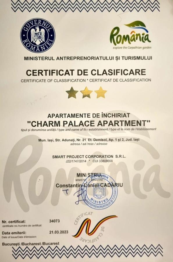 Charm 2 Palas Apartment Ιάσιο Εξωτερικό φωτογραφία